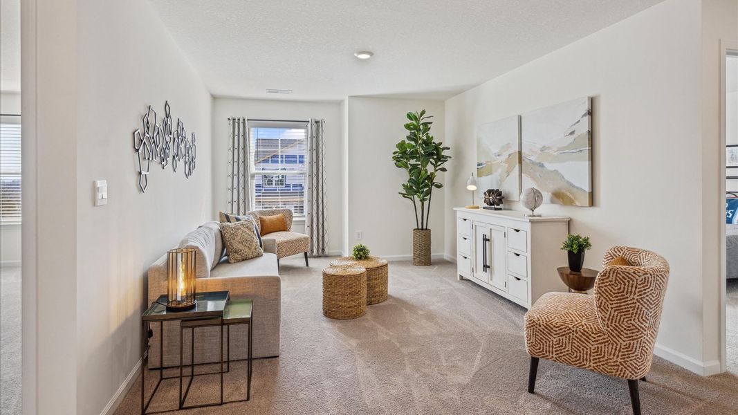 Furnished interior in a model home at Sonesta in Knoxville (Image 12).