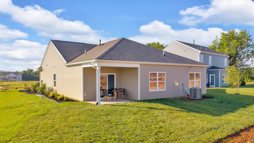 Exterior details of a home in Millstone Village, Morristown (Image 3).