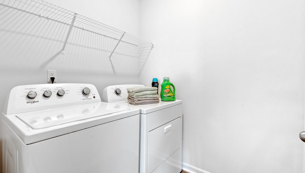 Furnished interior in a model home at Sage Grove in Lyman (Image 22).