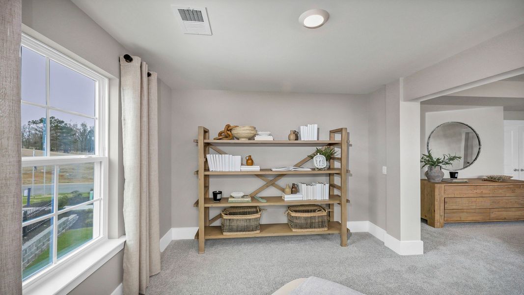 Furnished interior in a model home at Livingston Woods in Irmo (Image 42). Furnished interior in a model home at Livingston Woods in Irmo (Image 42).