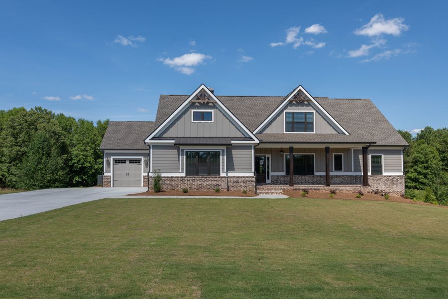 Front exterior of a home in the Stonegate community, located in Monroe, GA (Image 10).
