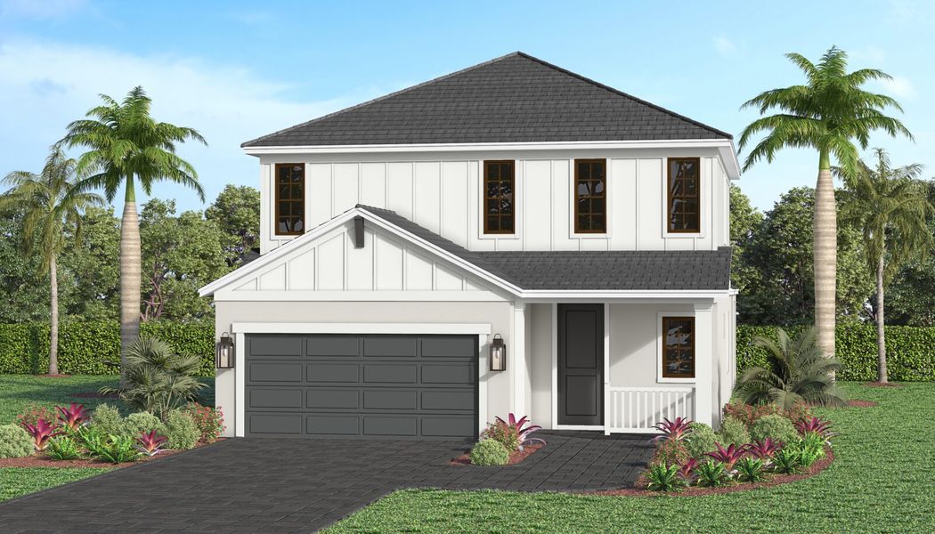 Front exterior of a home in the Kingston community, located in Estero, FL (Image 23).