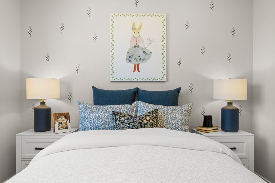 Furnished interior in a model home at Elara at Moonlight in Maricopa (Image 7). Furnished interior in a model home at Elara at Moonlight in Maricopa (Image 7).