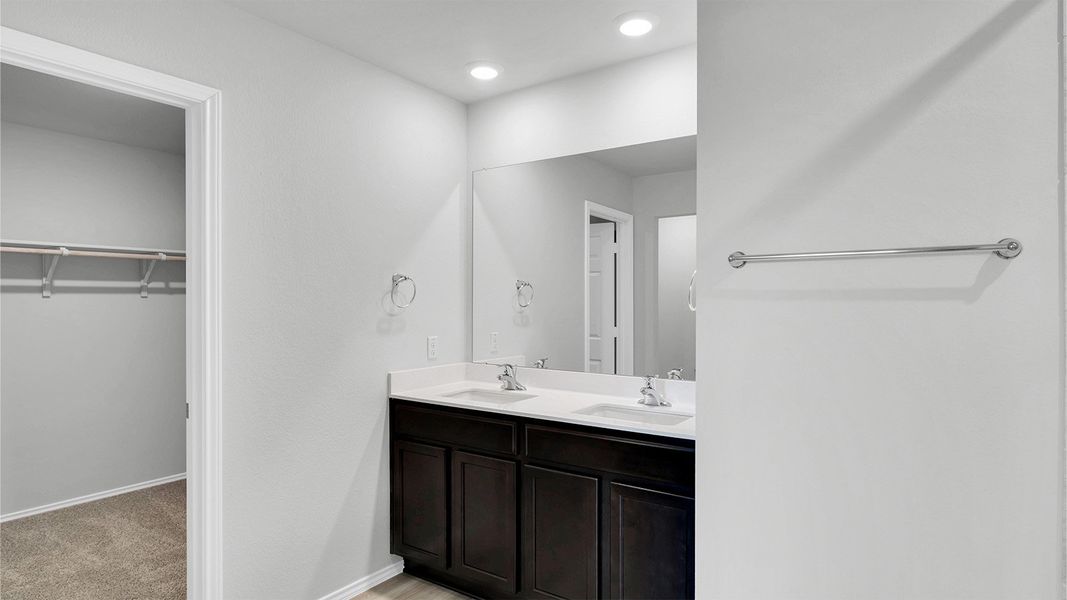 Furnished interior in a model home at The Terrace in Temple (Image 16). Furnished interior in a model home at The Terrace in Temple (Image 16).