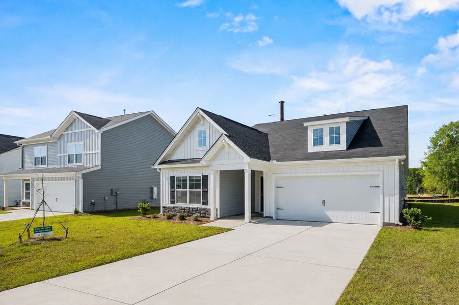 Front exterior of a home in the Reserve at Mill Creek community, located in Columbia, SC (Image 3).