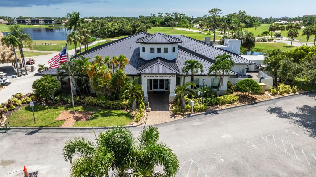 Front exterior of a home in the Heritage Station community, located in Punta Gorda, FL (Image 1).