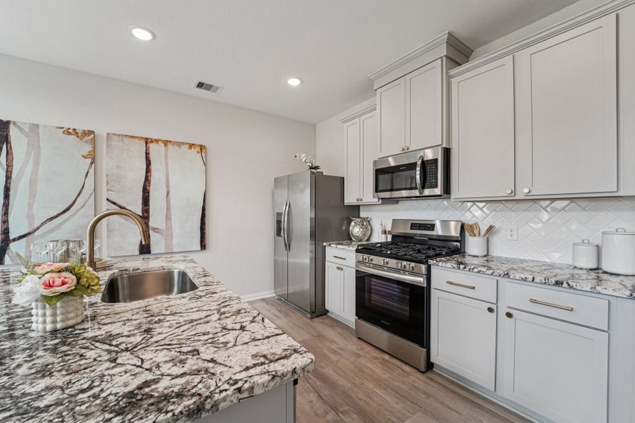 Bluestem Model Home - Matagorda - Kitchen
