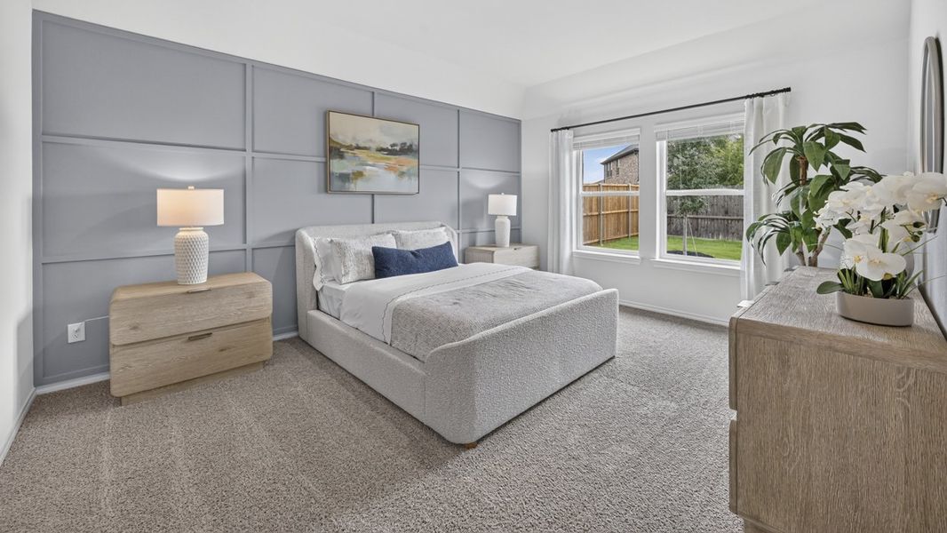 Furnished interior in a model home at Whitewing Trails in Princeton (Image 32). Furnished interior in a model home at Whitewing Trails in Princeton (Image 32).