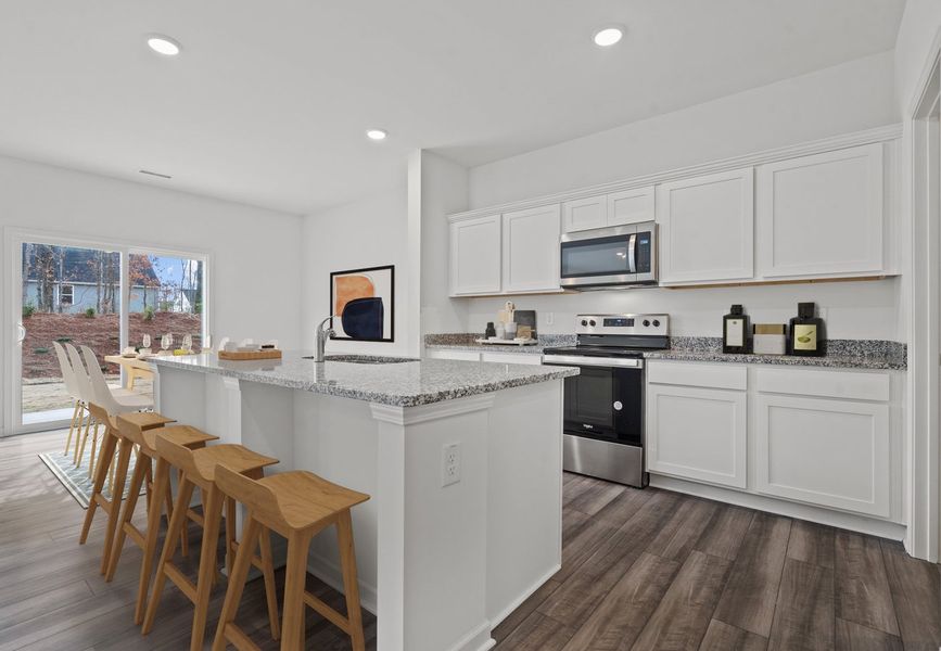 Furnished interior in a model home at Cardinal Woods in Nashville (Image 4). Furnished interior in a model home at Cardinal Woods in Nashville (Image 4).