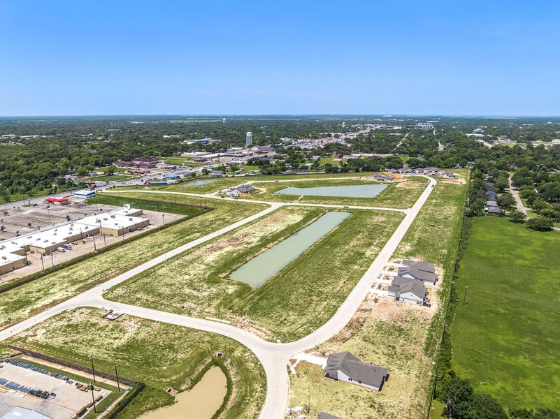 A large green landscape.