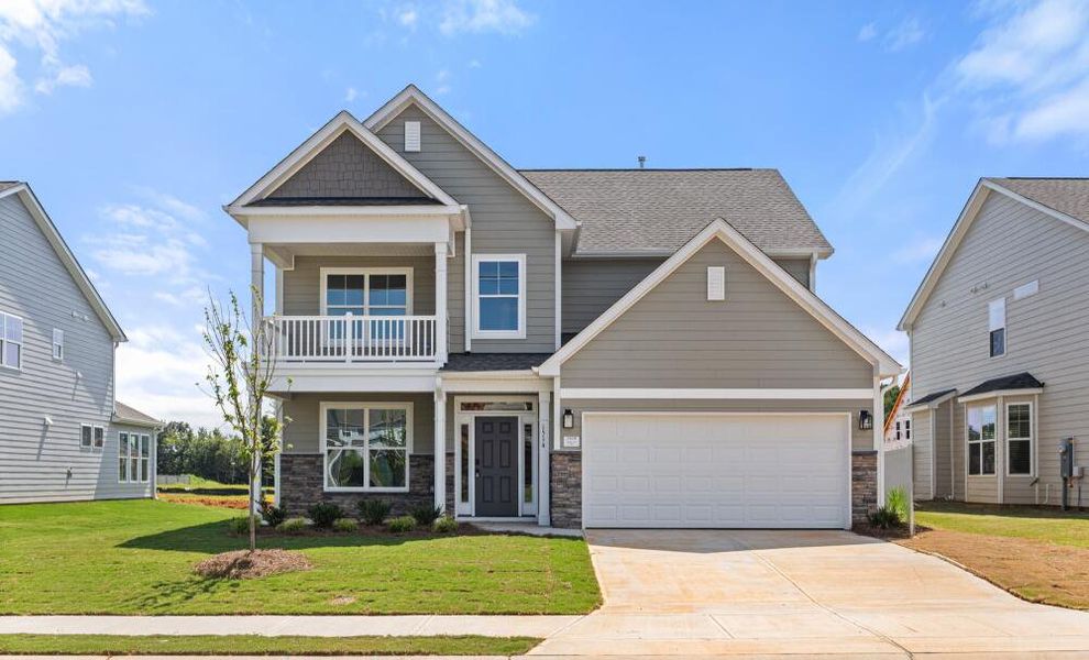 Front exterior of a home in the Ferry Grove community, located in Lexington, SC (Image 1).
