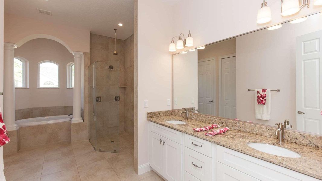 A showcase of a new construction home by Florida Green Construction, highlighting their design and quality (Image 13).