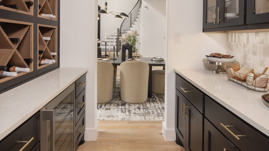 Furnished interior in a model home at George's Ranch Acre in Boerne (Image 15). Furnished interior in a model home at George's Ranch Acre in Boerne (Image 15).