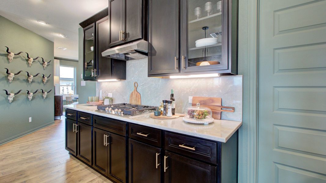 Furnished interior in a model home at Stream Waters in Seguin (Image 22). Furnished interior in a model home at Stream Waters in Seguin (Image 22).