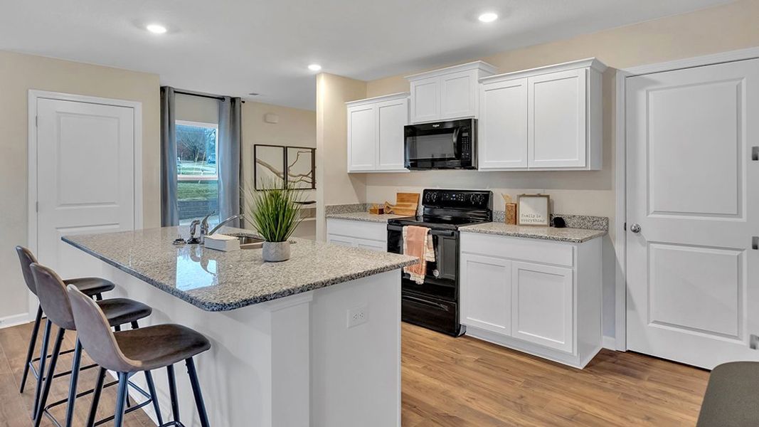 Furnished interior in a model home at Beechwood Meadows in Johnson City (Image 4).