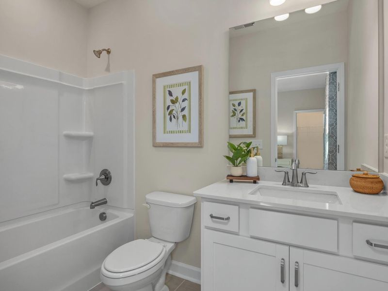 Furnished interior in a model home at Montrose in Aberdeen (Image 54).