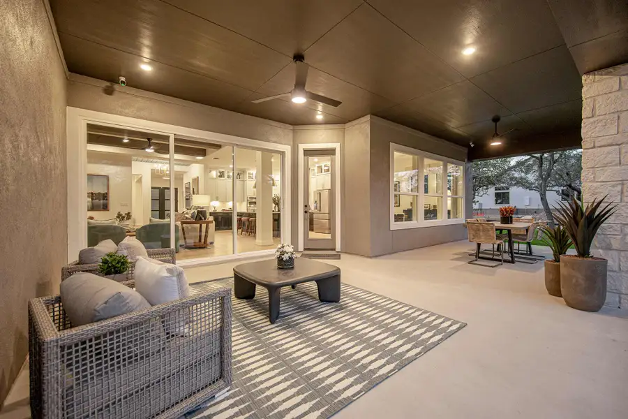 Exterior details of a home in Thornebrook, Bulverde (Image 2). Exterior details of a home in Thornebrook, Bulverde (Image 2).