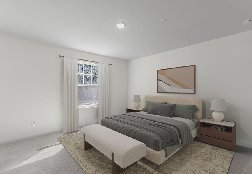 Furnished interior in a model home at Halstead in Moncks Corner (Image 7).