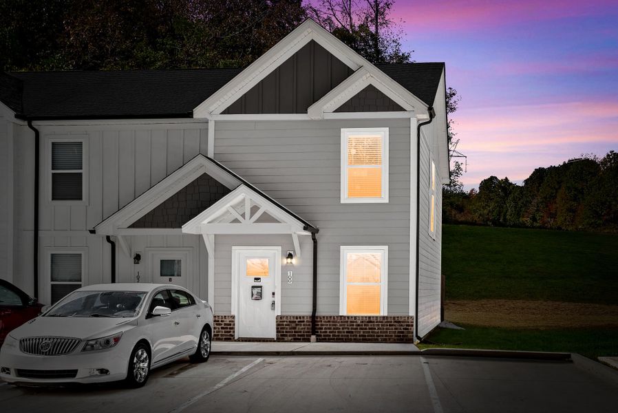 Front exterior of a home in the Lexington Place Townhomes community, located in Clarksville, TN (Image 1). Front exterior of a home in the Lexington Place Townhomes community, located in Clarksville, TN (Image 1).