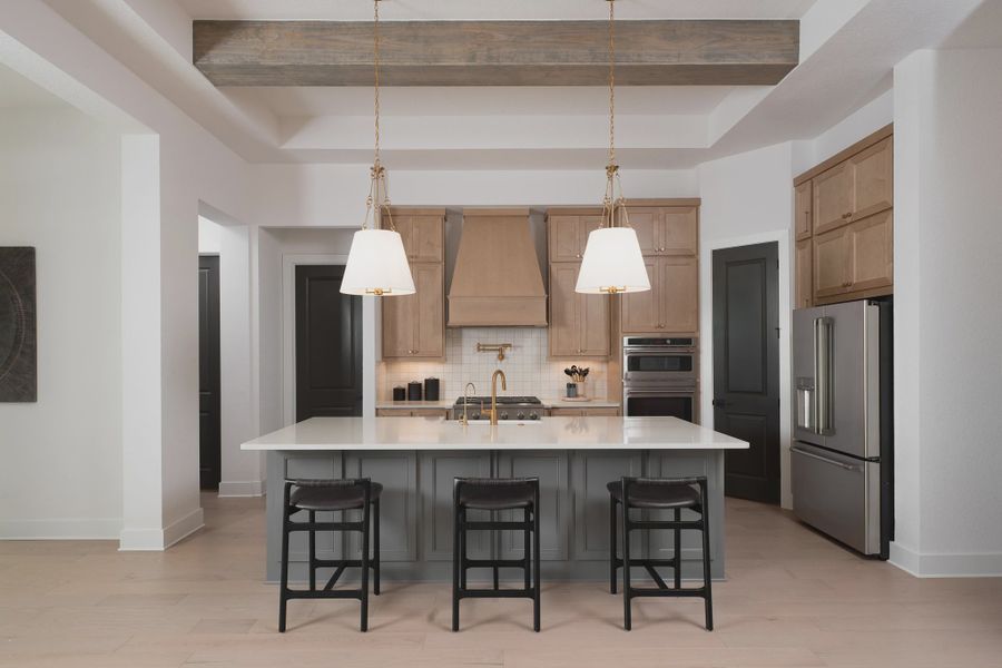 Furnished interior in a model home at Megan's Landing in Castroville (Image 12). Furnished interior in a model home at Megan's Landing in Castroville (Image 12).