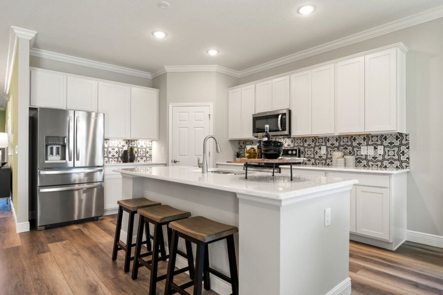 Furnished interior in a model home at Ocala in Ocala (Image 22).