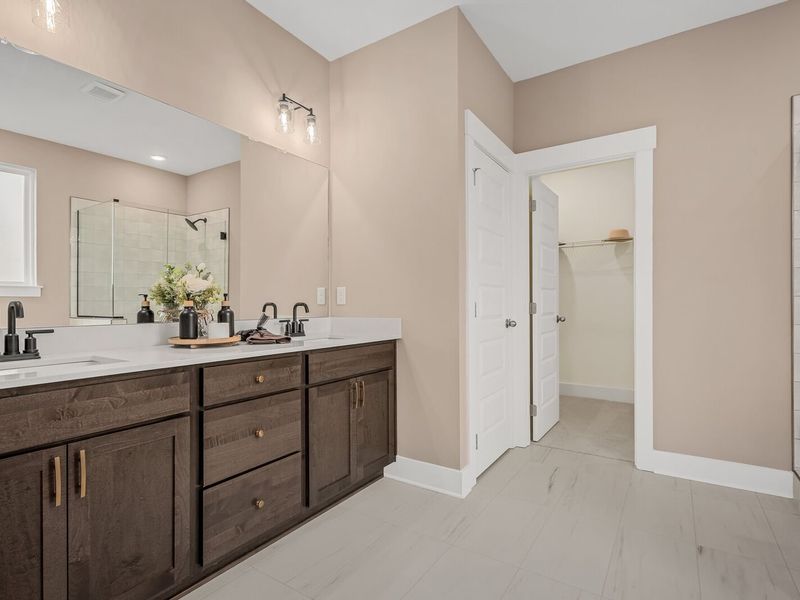 Furnished interior in a model home at Benders Cove in Mount Juliet (Image 28).