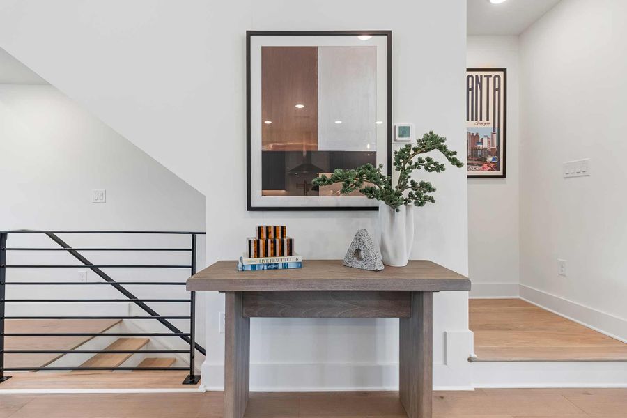 Furnished interior in a model home at Celesta in Decatur (Image 15).