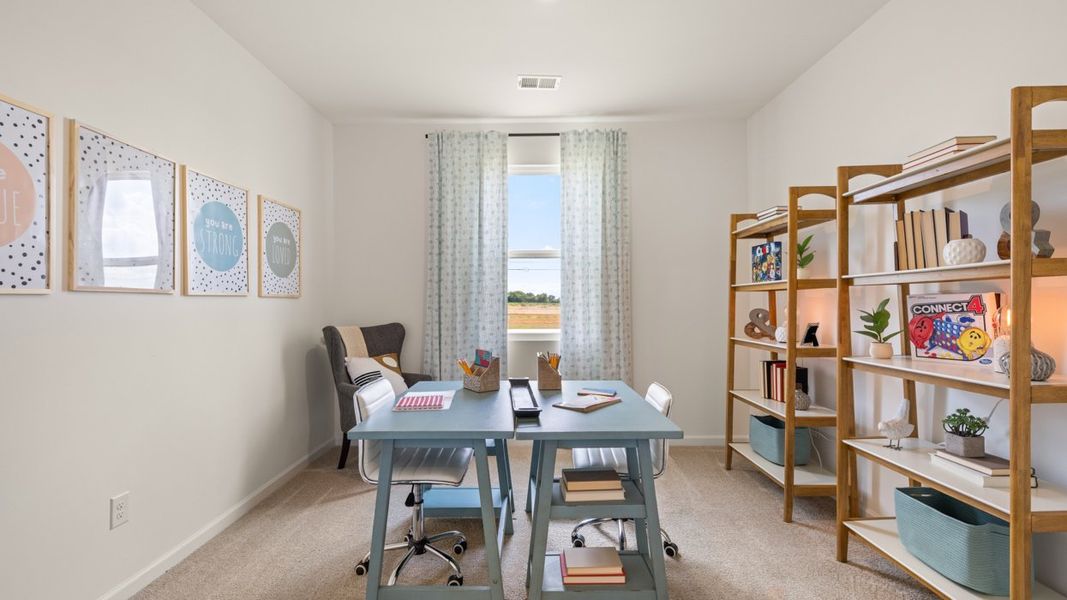 Furnished interior in a model home at Newton Bridge Crossing in Athens (Image 23). Furnished interior in a model home at Newton Bridge Crossing in Athens (Image 23).