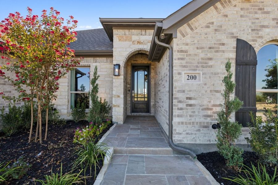 Exterior details of a home in Still Water Lake, Godley (Image 3).