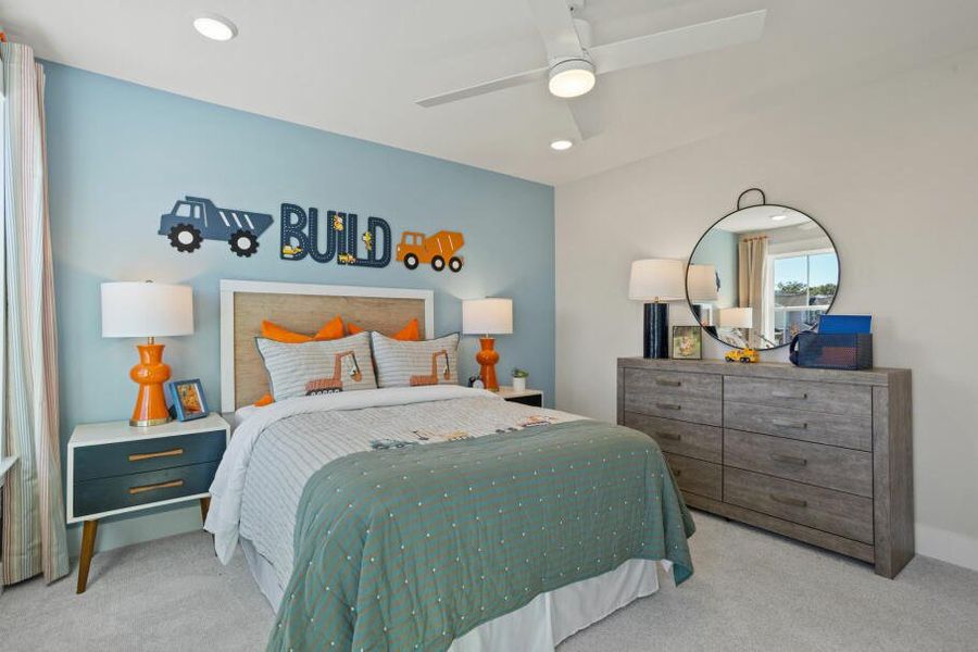 Furnished interior in a model home at Bellevue in Greenville (Image 19). Furnished interior in a model home at Bellevue in Greenville (Image 19).