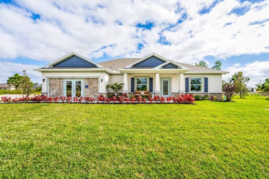 Front exterior of a home in the South Gulf Cove community, located in Port Charlotte, FL (Image 1). Front exterior of a home in the South Gulf Cove community, located in Port Charlotte, FL (Image 1).