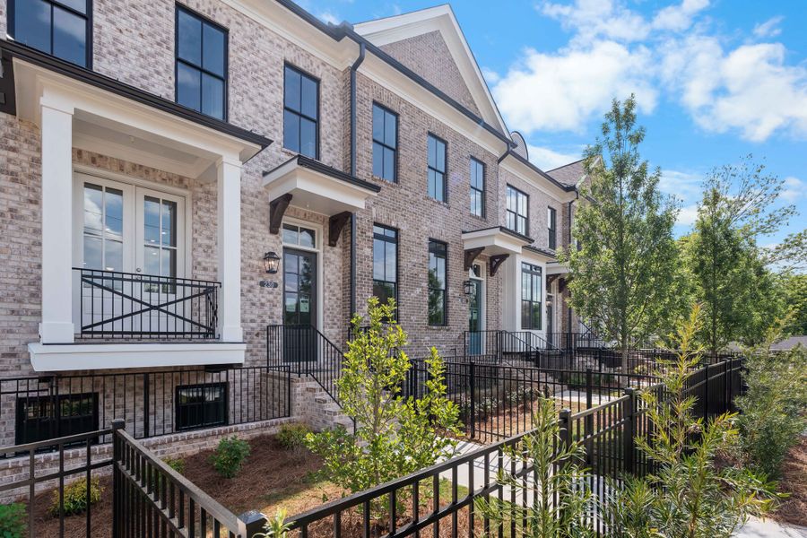 Exterior details of a home in Byers Park, Alpharetta (Image 6).