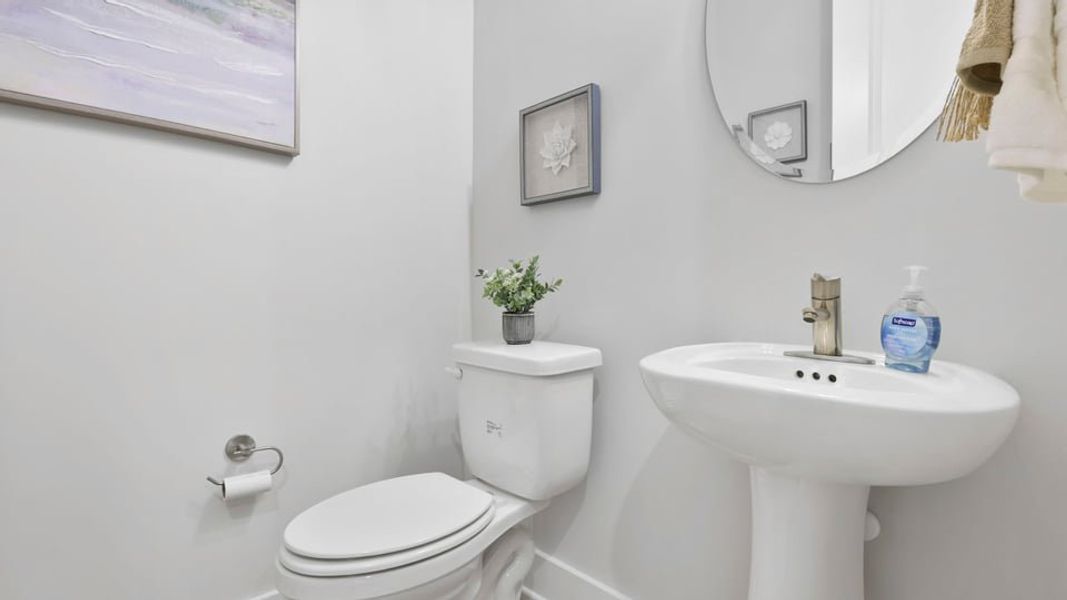 Furnished interior in a model home at Pinebrook in Woodruff (Image 25).