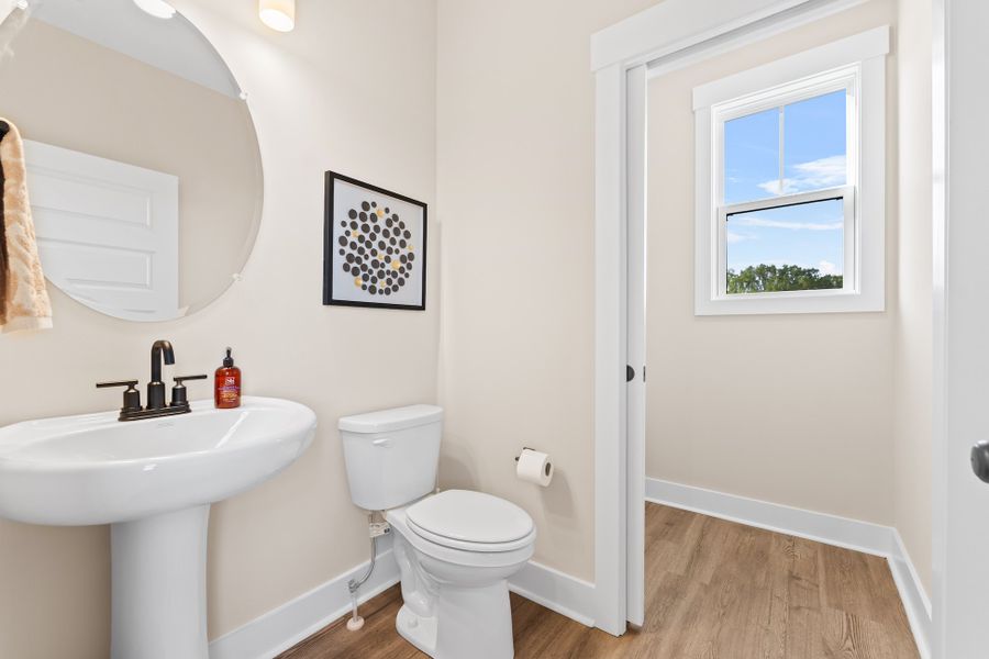 Furnished interior in a model home at Victor Park in Greer (Image 15).