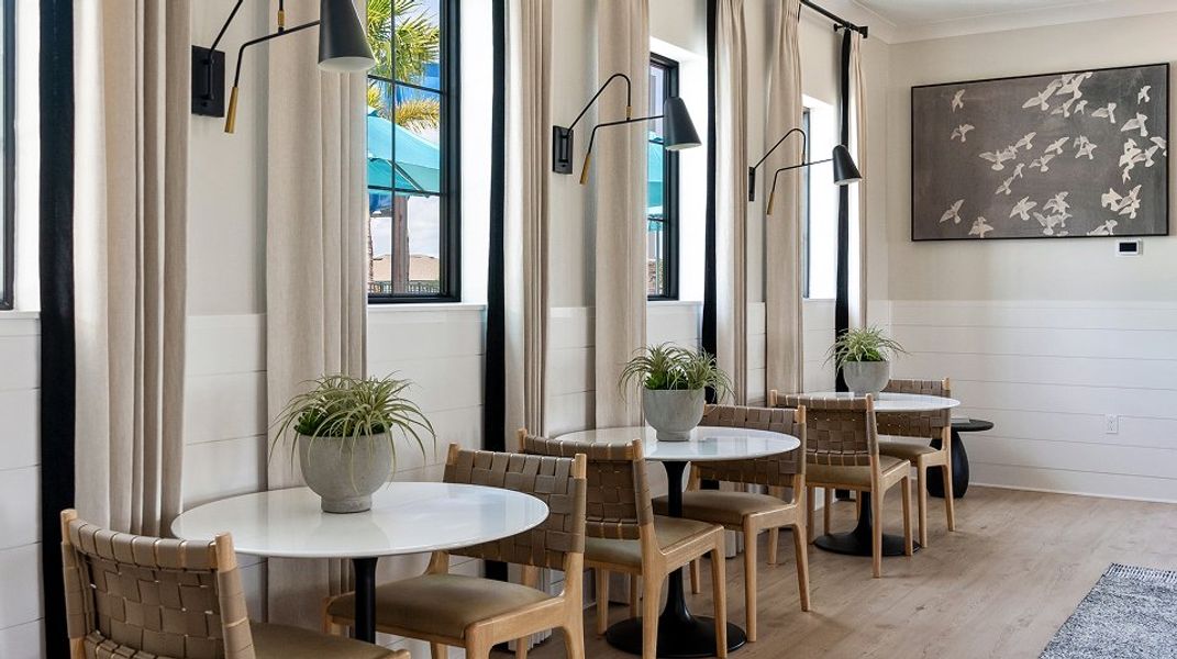 Prosperity Lakes Amenity Clubhouse Interior Seating