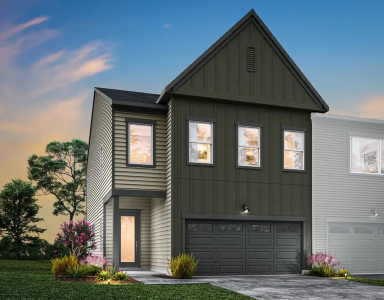 Front exterior of a home in the Summit At Homestead community, located in Chapel Hill, NC (Image 6).