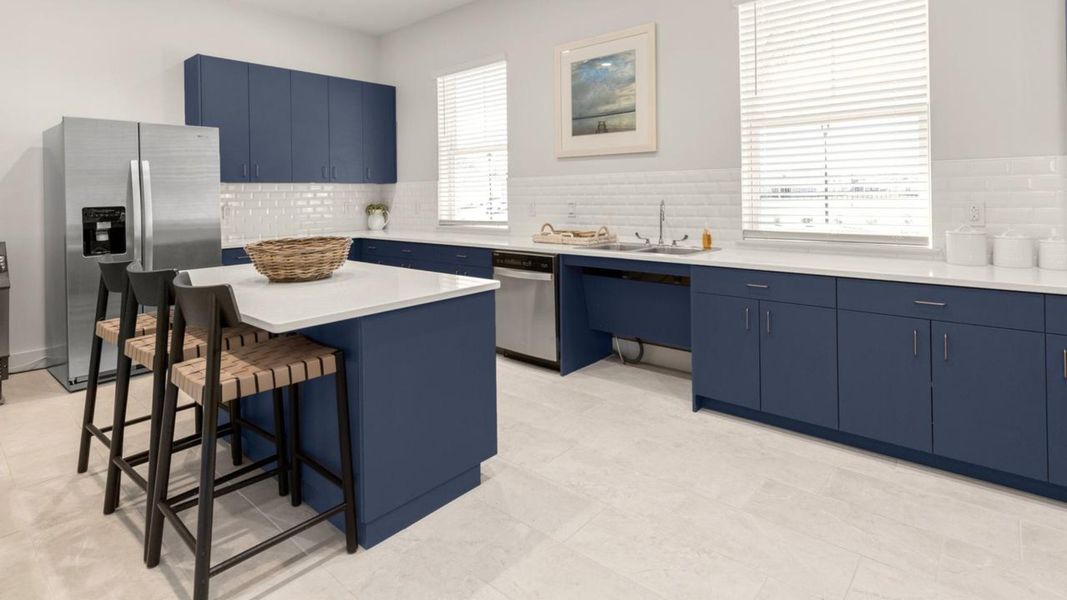 Furnished interior in a model home at Sidbury Station in Castle Hayne (Image 37).