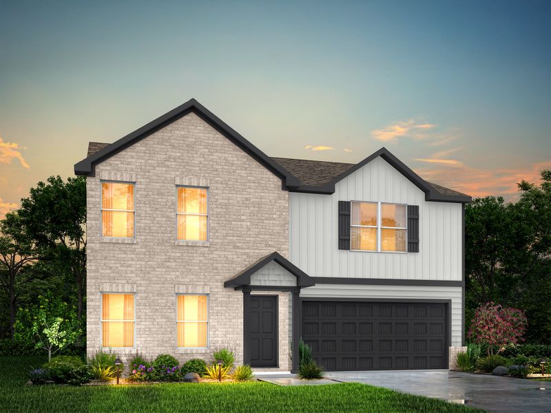 Front exterior of a home in the The Quarry community, located in Cuero, TX (Image 9).