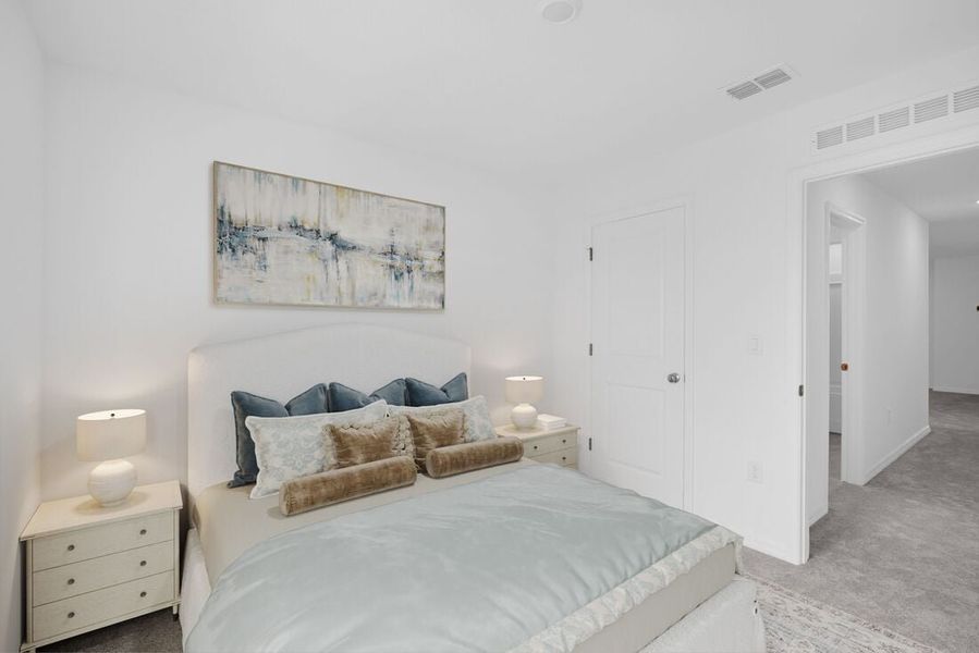 Furnished interior in a model home at Marion Creek in Haines City (Image 76).