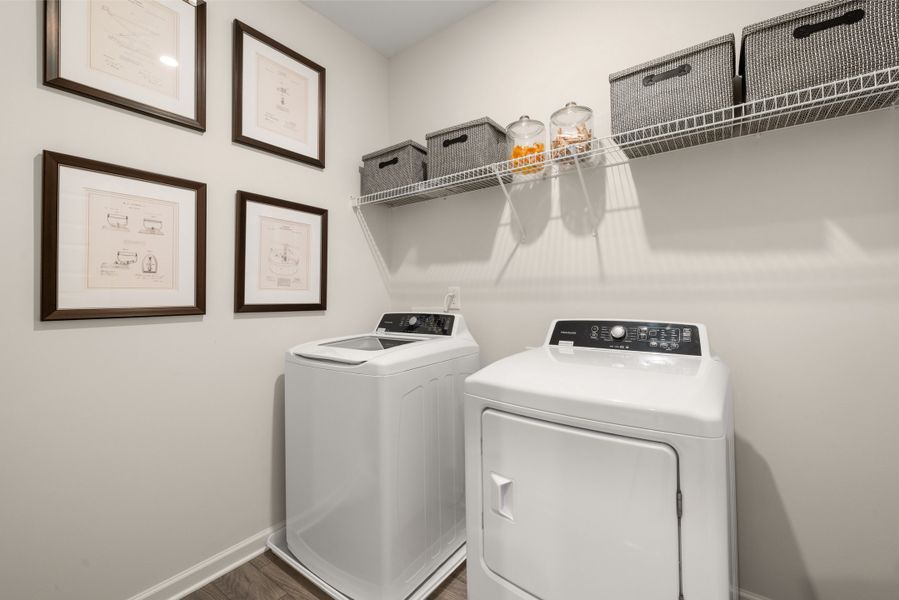 The Norwood II- Laundry Room