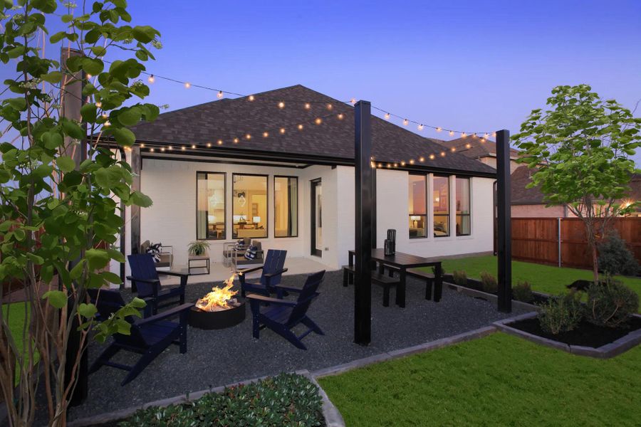 The Brendan Outdoor Living Area