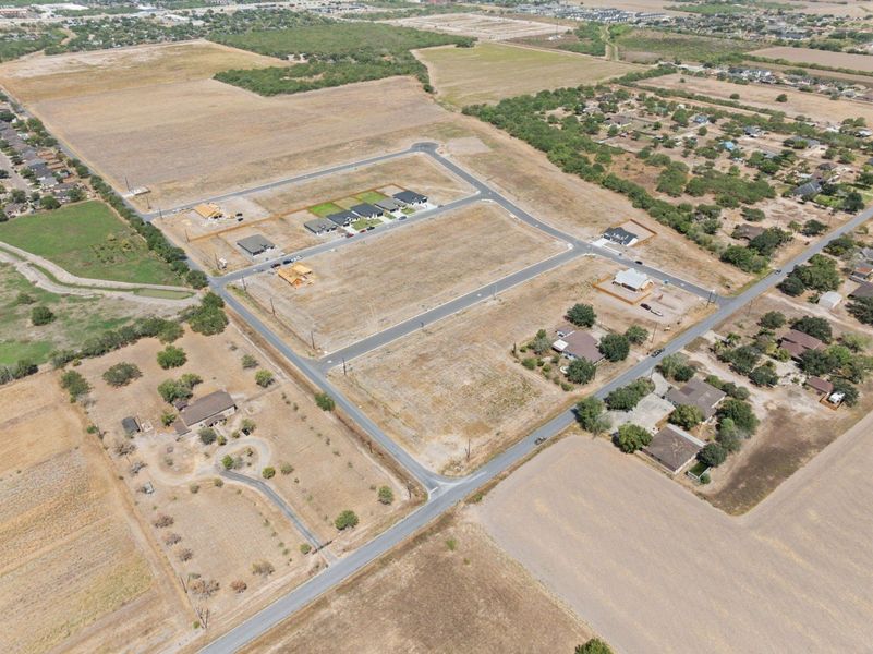 Site preparation and early development at Allison Estates in Harlingen, TX (Image 35).