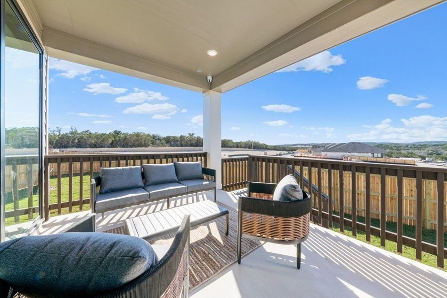Exterior details of a home in The Woodlands, Mico (Image 4).