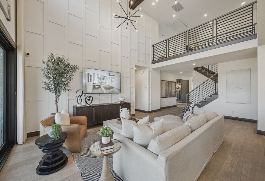 Plan 4069 Model Great Room - 4 of 12