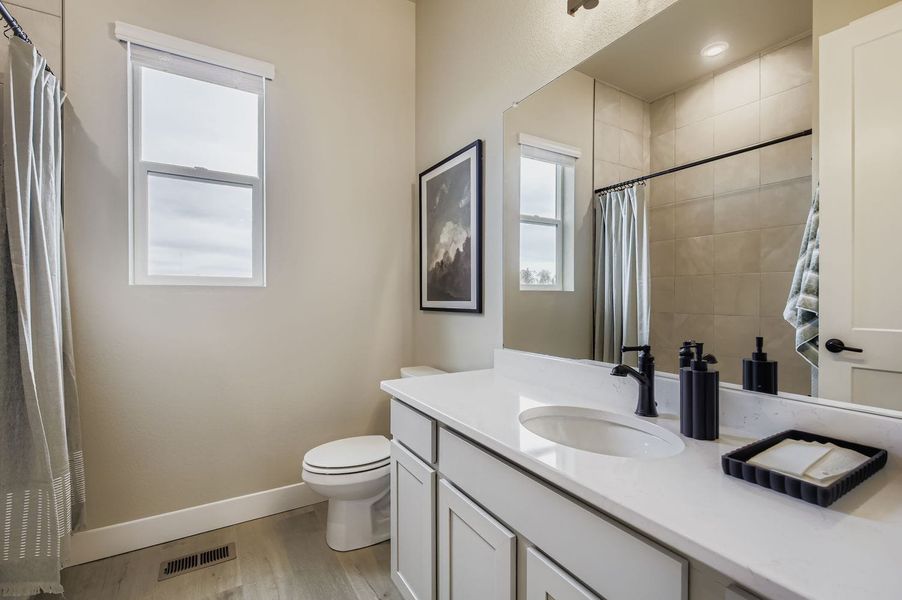 Furnished interior in a model home at Country Club Reserve – Fort Collins in Fort Collins (Image 13). Furnished interior in a model home at Country Club Reserve – Fort Collins in Fort Collins (Image 13).