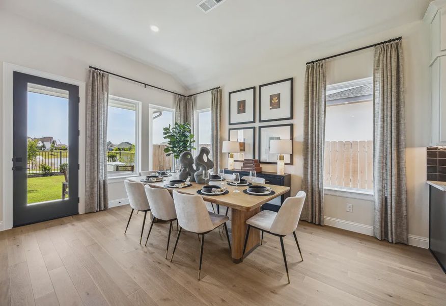 Plan 5042 model dining room - 4 of 11 Plan 5042 model dining room - 4 of 11