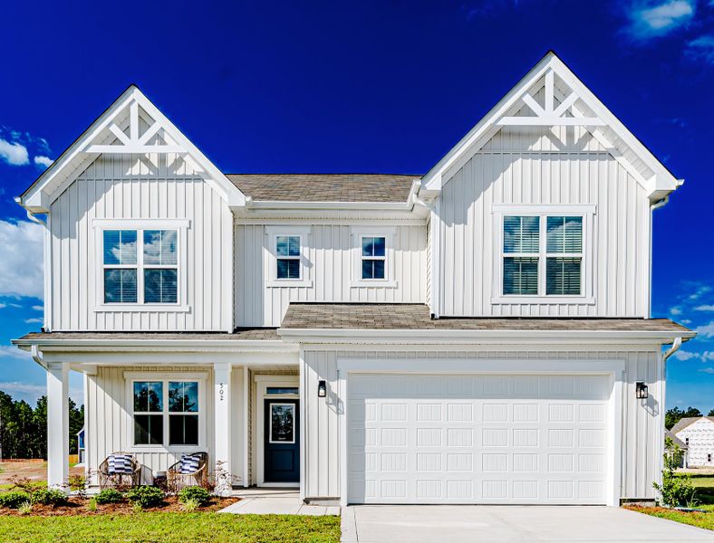 Front exterior of a home in the Coventry Woods community, located in Fayetteville, NC (Image 10).