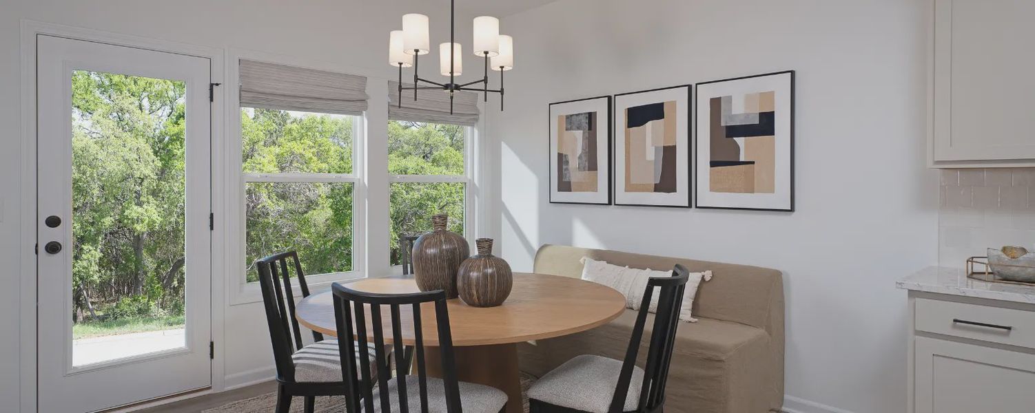 Furnished interior in a model home at The Estates at Casteel in Bethlehem (Image 15).