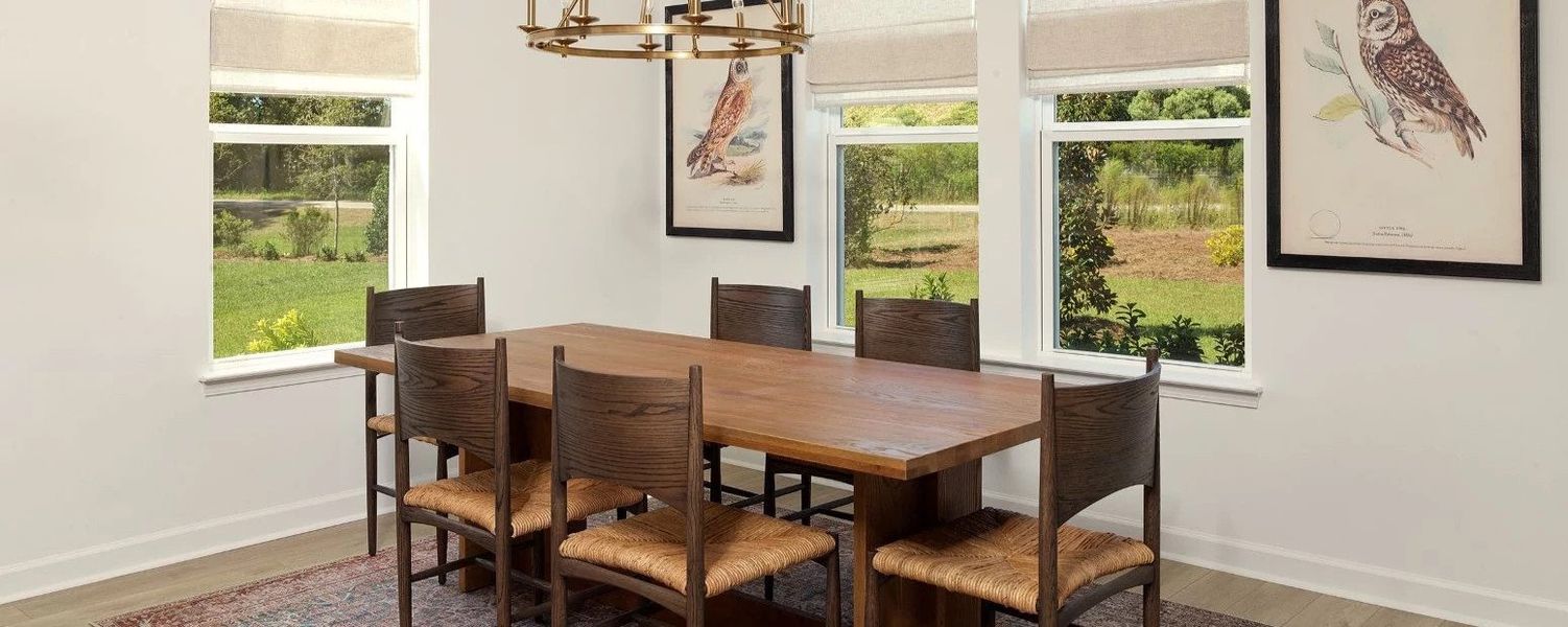 Furnished interior in a model home at Blue Heron Retreat: Oasis Series in Little River (Image 8).