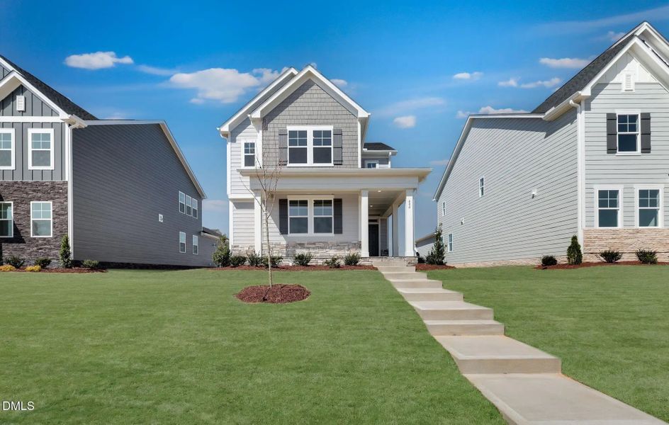 Front exterior of a home in the Retreat at Robertson: Cottage community, located in Knightdale, NC (Image 3).